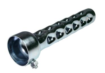 Preview: dB-Killer ca. 48 mm x 200 mm Universal dB-Eater für 2 Zoll Motorrad Auspuff