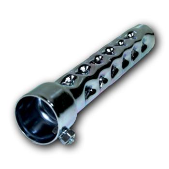 Preview: dB-Killer ca. 41 mm x 200 mm Universal dB-Eater für 1.3/4 Zoll Motorrad Auspuff