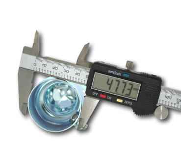 dB-Killer ca. 48 mm x 100 mm Universal dB-Eater für 2 Zoll Motorrad Auspuff