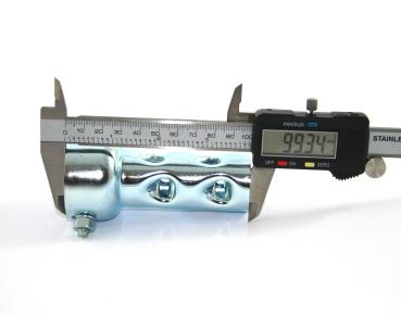 Preview: dB-Killer ca. 48 mm x 100 mm Universal dB-Eater für 2 Zoll Motorrad Auspuff