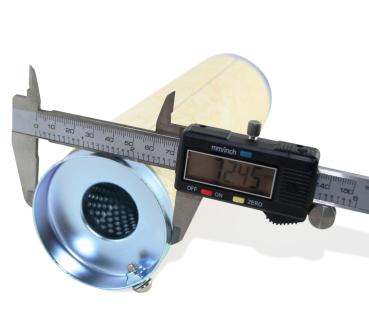 dB-Killer ca. 73 mm x 254 mm Universal dB-Eater für 3 Zoll Motorrad Auspuff