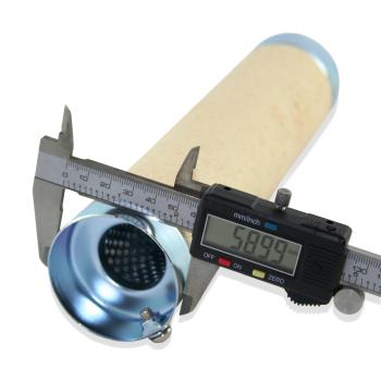 dB-Killer ca. 60 mm x 254 mm Universal dB-Eater für 2.1/2 Zoll Motorrad Auspuff